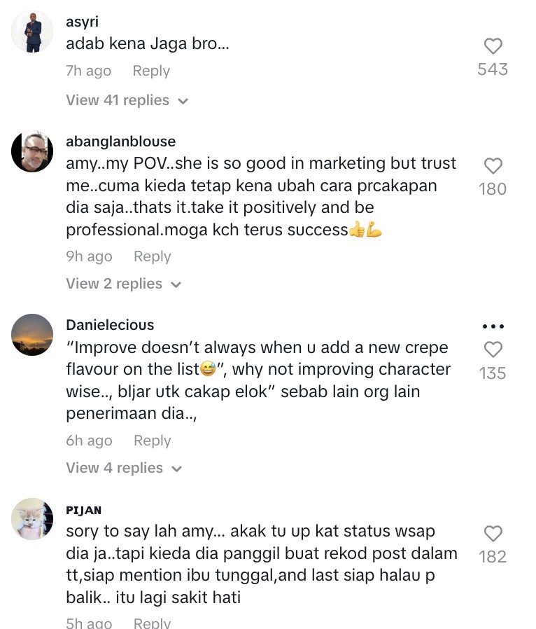Tampil jelaskan keadaan